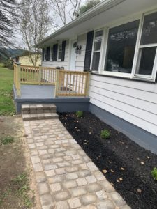 Summer 2019 Walkway, Railing, Landscaping